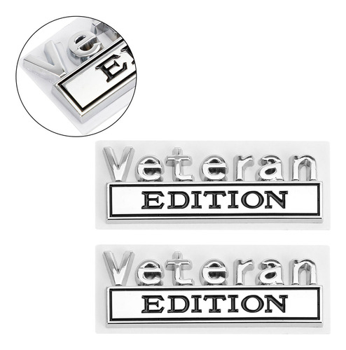 2 Pegatinas Con El Emblema De Veteran Edition Para Portn Tr Foto 6