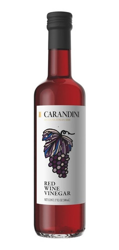 Vinagre De Vino Tinto 500 Ml - Carandini