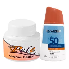 Nova Pele Creme Facial + Filtro Solar 50 Fps - Melasma