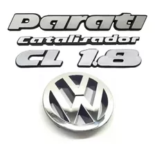 Emblemas Parati Cl 1.8 Catalisador + Vw - Quadrada 1991 À 95