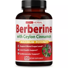 Berberine Berberina 3400mg 90 C - Unidad a $175900