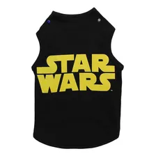 Star Wars Para Mascotas Star Wars Negro Y Amarillo Logo Dog 