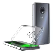 Funda Transparente Para Motorola G7 Power Con Mica Y Anillo