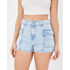 Short Mujer Jean Rigido