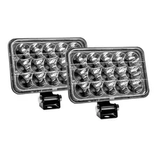 Par De Faros De Led Osun® 5 Pulgadas Con 45w Alta Intensidad Con Luz Alta Y Baja En El Mismo Foco Autos, Caribe, Jeep 