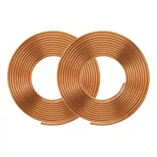 Tubos De Cobre Flexível 1/4'' E 3/8'' - Panqueca 15 Metros