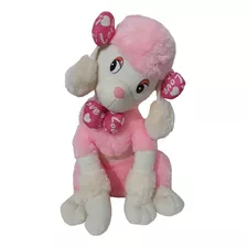 Cachorro Grande Poodle Cão Dog 60cm Pelúcia Frete Grátis