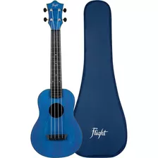 , Ukelele De Concierto De Viaje Azul Oscuro De 4 Cuerda...