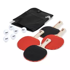 Kit De Raquetas Penn Ping Pong Pelotas Bolsa De Transporte