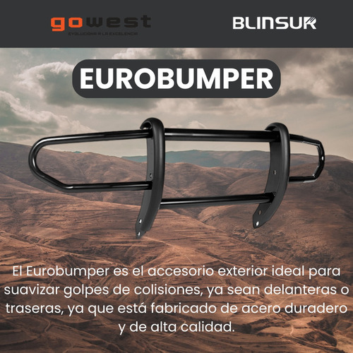 Burrera Eurobumper Delantero Montero Sport 2019 - 2021 Foto 2