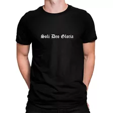 Camiseta Soli Deo Gloria Reforma Protestante - Calvinismo