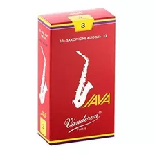 Cañas Sax Alto 3 Vandoren Java Filed Sr263r(10) 