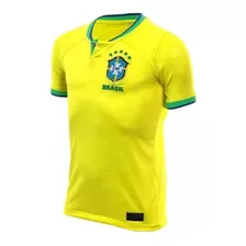 Camisa Seleção Brasileira 22/23 Torcedor Bordada 