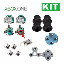 Kit Xbox One 4 Joystick + Tapa + Lb + Pad + Goma