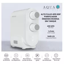 Purificador De Agua Ósmosis Inversa Aqualife-ro 400 +5etapas