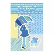 Cartel Afiche Baby Shower Varon De 46x31 Cm