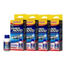 Kit Revitalizador Farol Novo Luxcar Com 4 Unidades Original Cor Neutro