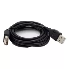 Cable Usb Extension 2 Mts Dblue Negro