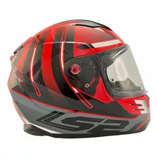 Casco Ls2 Ff320 Shadow Rojo