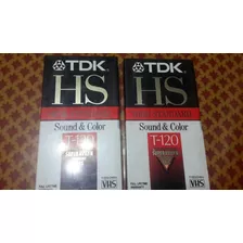 Vhs Tdk Hs. Sellados