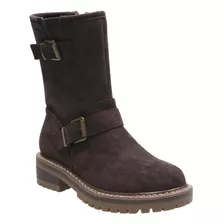 Bota Azaleia Colonia Café Mujer