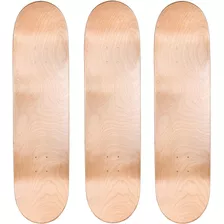 Cal 7 Blank Maple Skateboard Decks (natural, 8 Pulgadas)