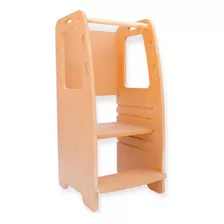 Torre De Aprendizaje Montessori Altura Regulable Mesa Niños