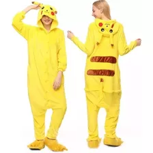 Pijama Kigurumi Pikachu Importado Enterizo 