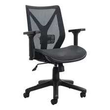 Silla De Escritorio Bayside Furnishings Ergonómica Negra Color Negro