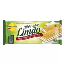 Biscoito Wafer De Limão Zero Açúcar Lowçucar 115g