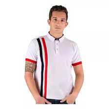 Playera Moda Hombre Stfashion Blanco 71604020 Piqué