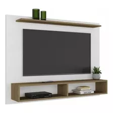 Mueble Rack De Pared Para Tv 43 Blanco Florencia Td!