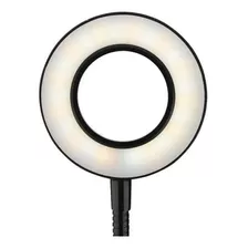 Ring Light Iluminador Circulo Led De Mesa Com Clip On 360