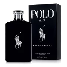 Perfume Polo Black 200ml Edt Ralph Lauren