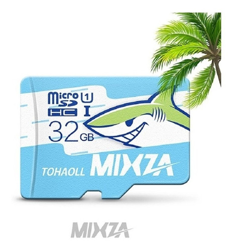 Memoria Micro Sd Mixza 32gb Clase 10 Velocidad 80 Mb/s