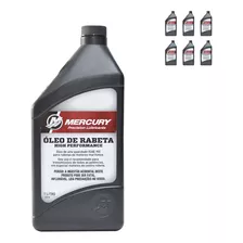 Lubrificante Rabeta Mercury High Perform Sae-90 1l Kit C/6