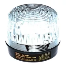 Seco-larm Enforcer Led Luz Estroboscopica, Clear Lens (sl-1