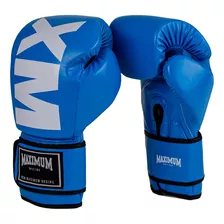 Luva De Boxe E Muay Thai Mxm Blue - Maximum