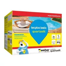 Impermeabilizante Tecplus Lastic Quartzolit 18kg 