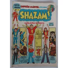 Shazam! (super-heróis) 1ª Série N° 7 Ebal Set-out 1974