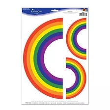 Beistle Rainbow Se Aferra 12 X 17 Multicolor