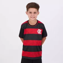 Camisa Flamengo Classmate Infantil Preta
