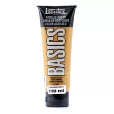 Pintura Acrílico Liquitex Basics 118ml Color Amarillo Bronce