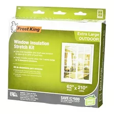 Frost King V95h Kit De Ventana Elastica De 62 Pulgadas Por 2