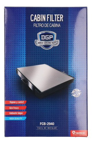 Filtro De Polen Dgp Peugeot 307 1.6 2002-2009 Foto 4