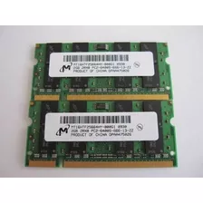 Memória Ram 2gb 1 Micron Mt16htf25664hy-800g1