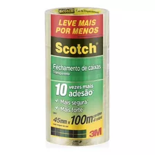 Fita De Empacotamento 3m Scotch 5802 45mm X 100m 4 Rolos