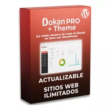 Plugin Premium De Wordpress Dokan Pro Marketplace + Theme