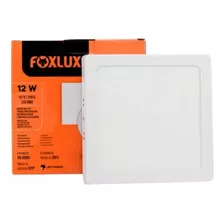 Painel Led Quadrado Sobrepor 12w 3000k Bivolt Foxlux