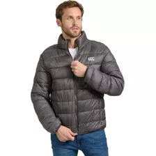 Campera Hombre Inflada Gris Plomo Canterbury Agisborne